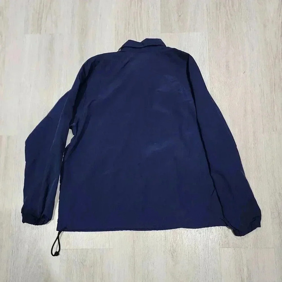 Ralph Lauren Men's Logo Golf  Quarter Zip Windbreaker Jacket Navy Blue Large - Picture 8 of 8